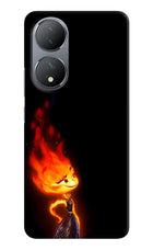 Ember Flame Vivo Y100 Hard Case Back Cover by Casekaro