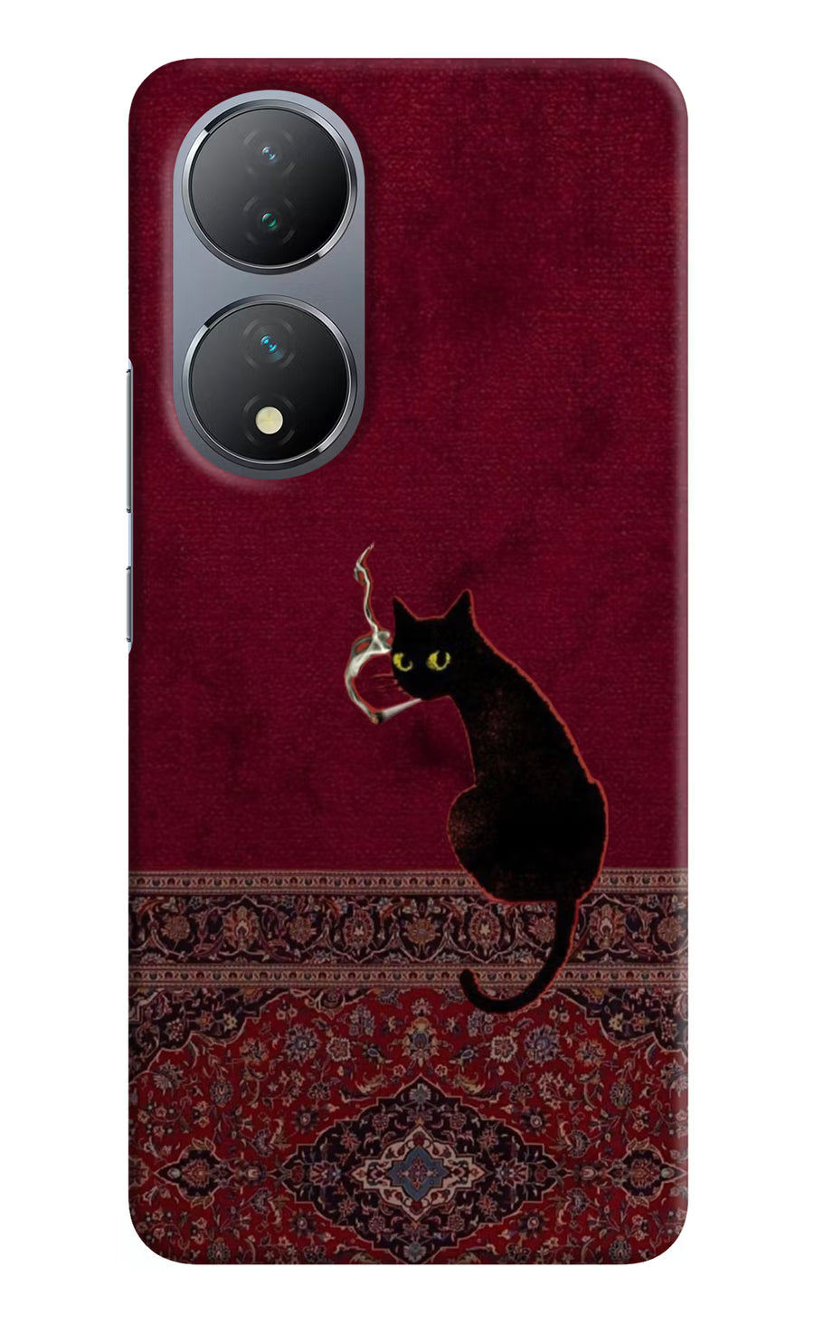 Midnight Cat Vivo Y100 Back Cover, Hard case