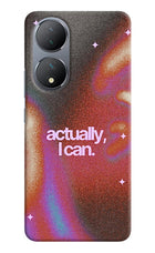 Pink Aura Vivo Y100 Back Cover