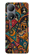 Folk Print Vivo Y100 Hard Case Back Cover by Casekaro