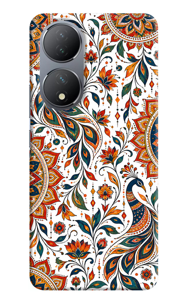 White Mayura Vivo Y100 Hard Case Back Cover by Casekaro