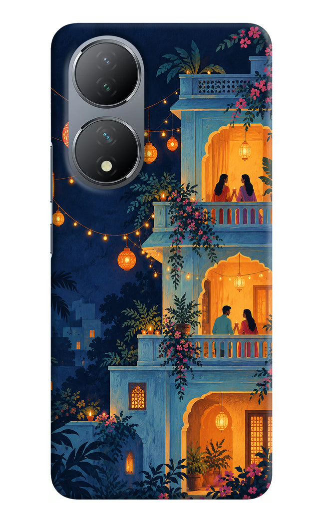 Balcony Glow Vivo Y100 Hard Case Back Cover by Casekaro