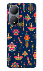Festive Pop Vivo Y100 Hard Case Back Cover by Casekaro