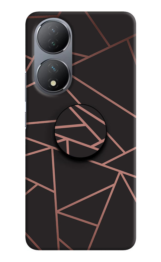 Geometric Pattern Vivo Y100 Pop Case by Casekaro