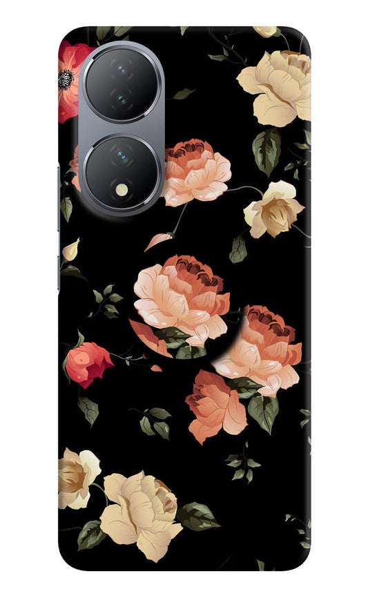 Flowers Vivo Y100 Pop Case by Casekaro