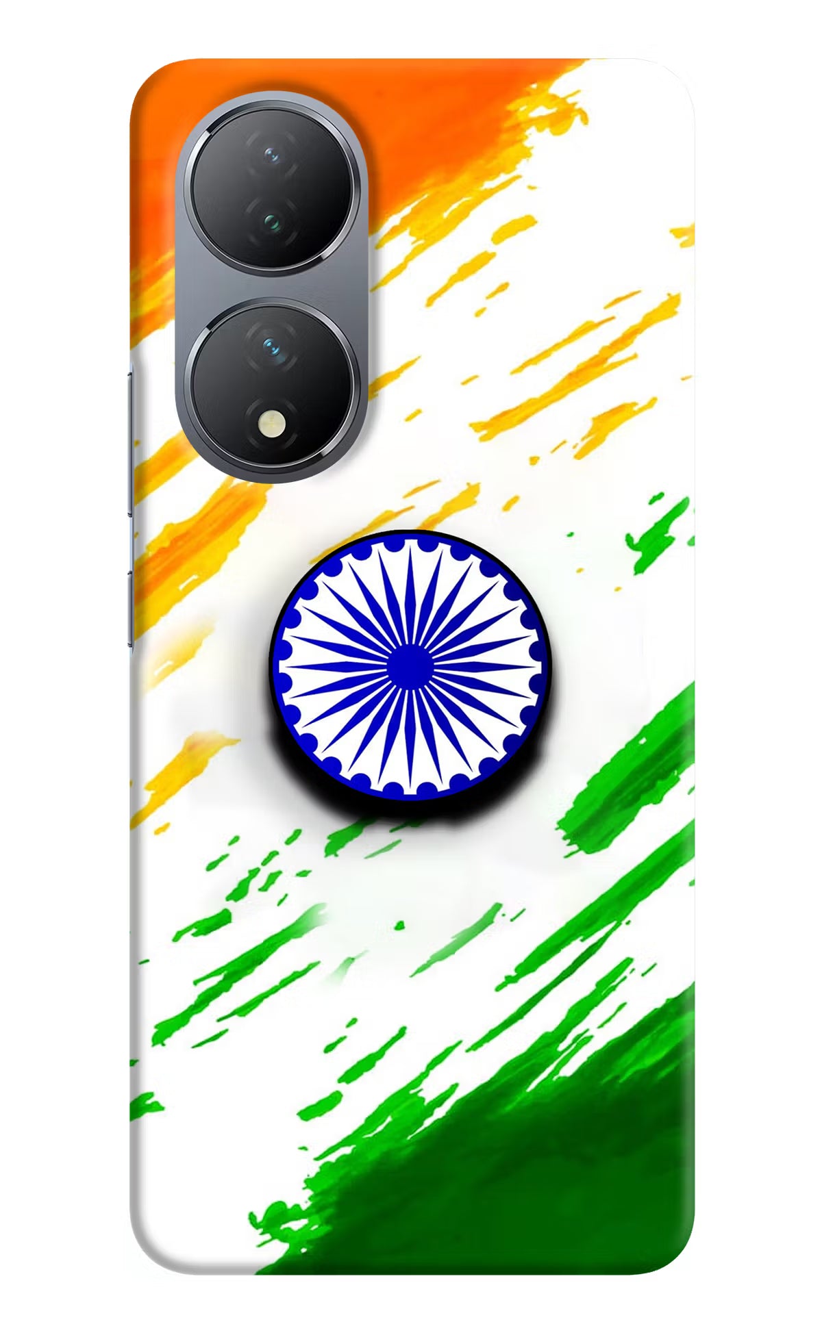 Indian Flag Ashoka Chakra Vivo Y100 Pop Case by Casekaro