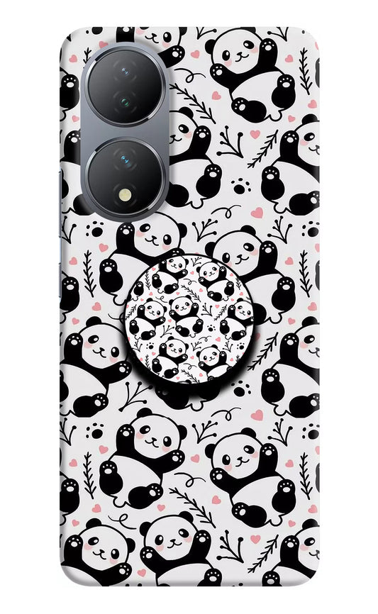 Cute Panda Vivo Y100 Pop Case by Casekaro