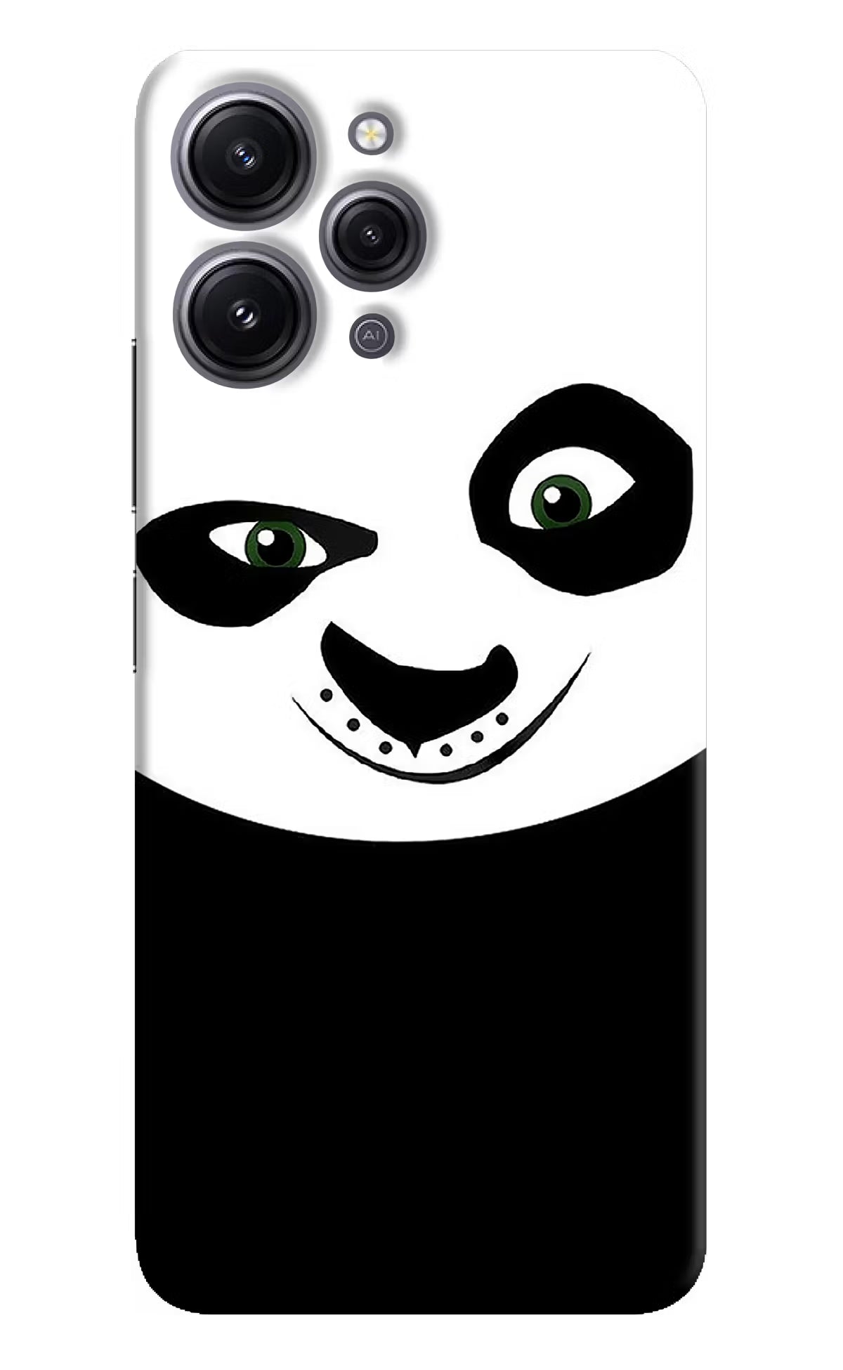 Panda Redmi 12 4G Hard Case Back Cover by Casekaro