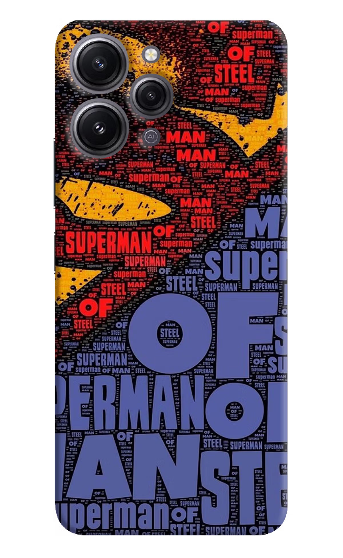 Superman Redmi 12 4G Hard Case Back Cover by Casekaro