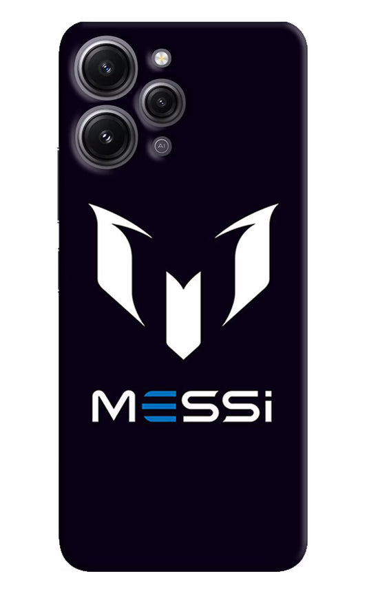 Messi Logo Redmi 12 4G Hard Case Back Cover by Casekaro