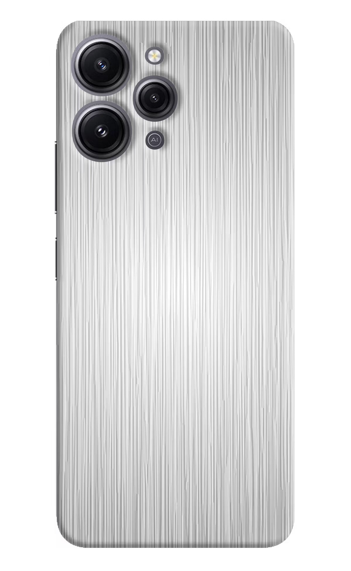 Wooden Grey Texture Redmi 12 4G Hard Case Back Cover by Casekaro