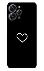 Heart Redmi 12 4G Hard Case Back Cover by Casekaro