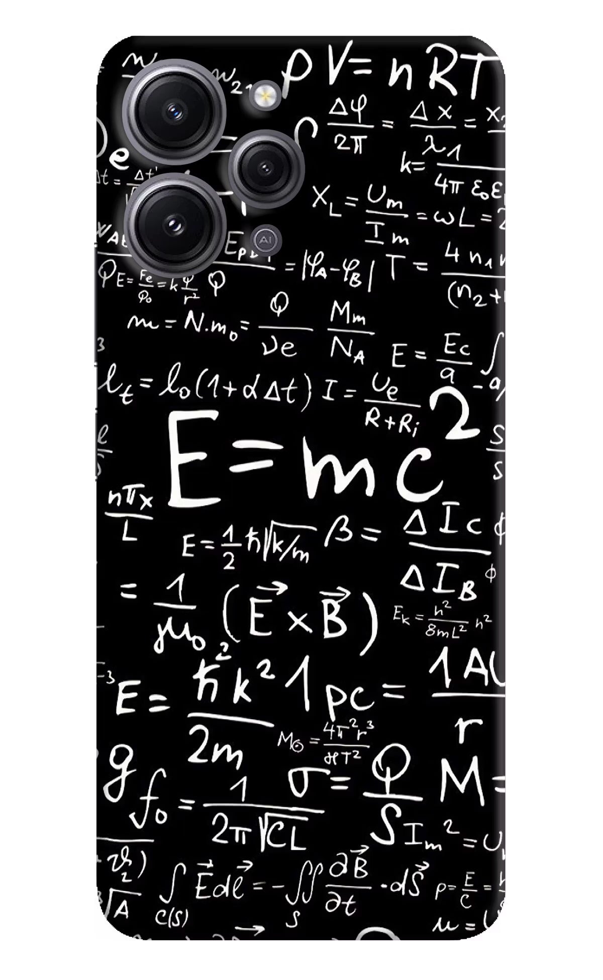 Physics Formula Redmi 12 4G Hard Case Back Cover by Casekaro