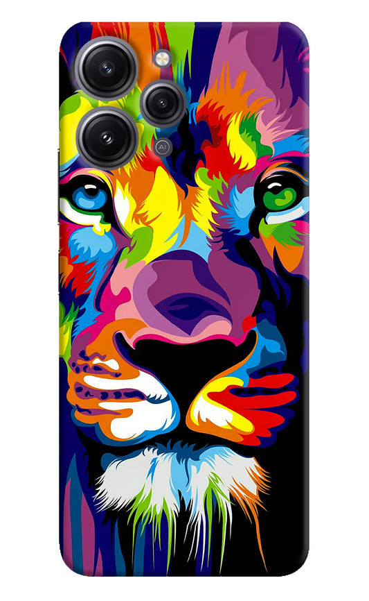 Lion Redmi 12 4G Hard Case Back Cover by Casekaro