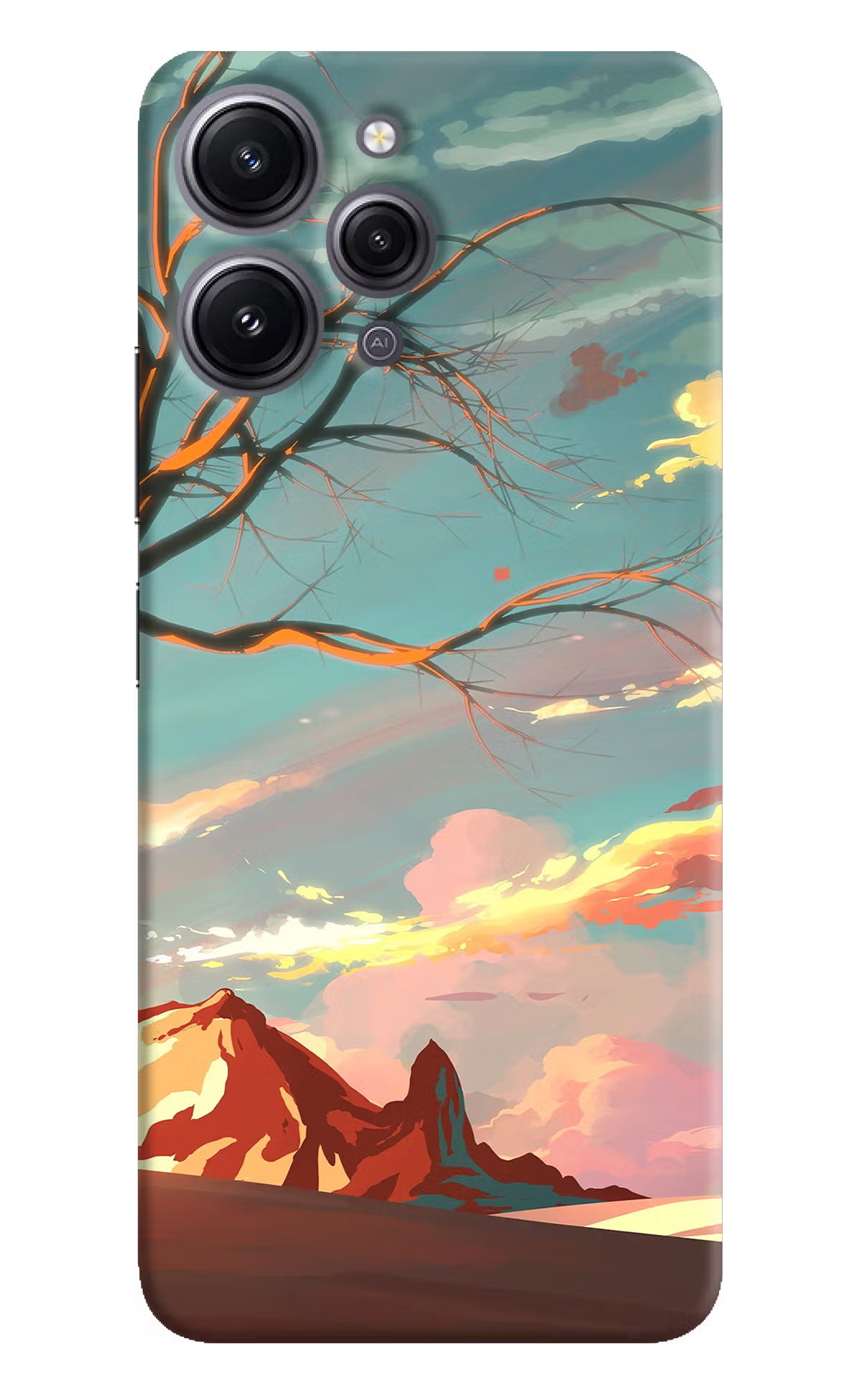 Scenery Redmi 12 4G Hard Case Back Cover by Casekaro