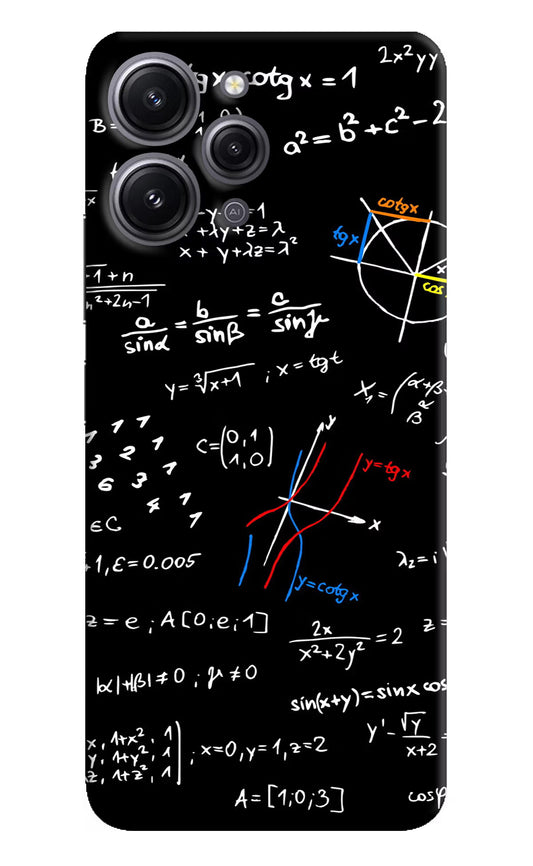 Mathematics Formula Redmi 12 4G Hard Case Back Cover by Casekaro
