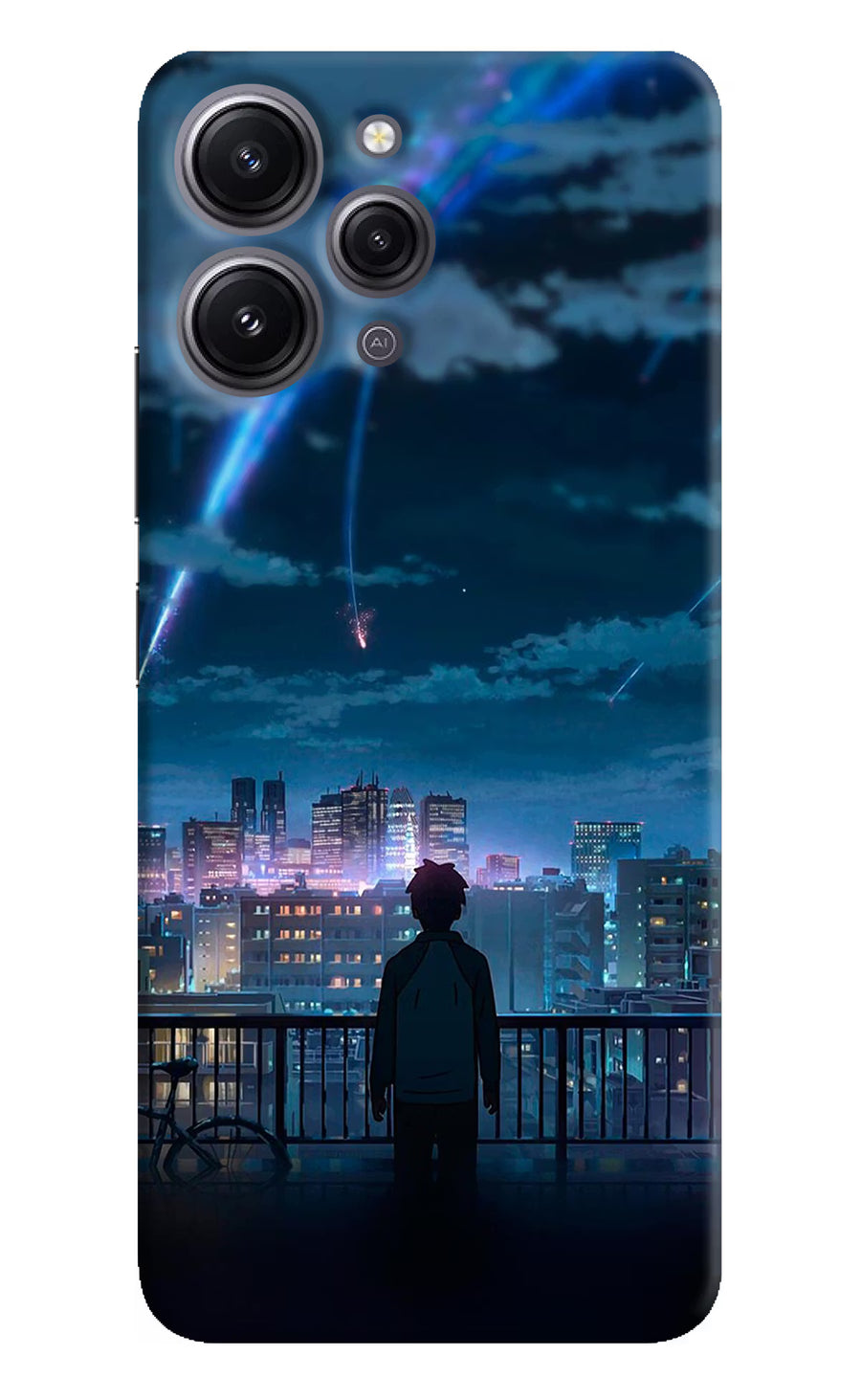 Anime Redmi 12 4G Back Cover, Hard case