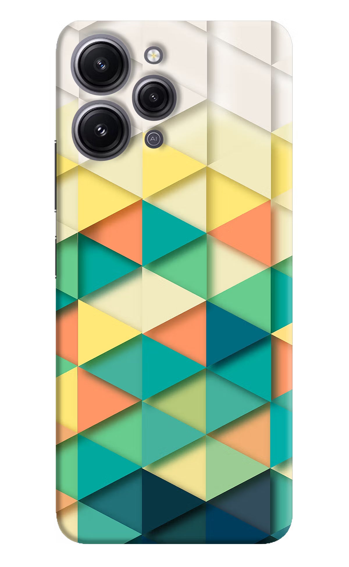 Abstract Redmi 12 4G Hard Case Back Cover by Casekaro
