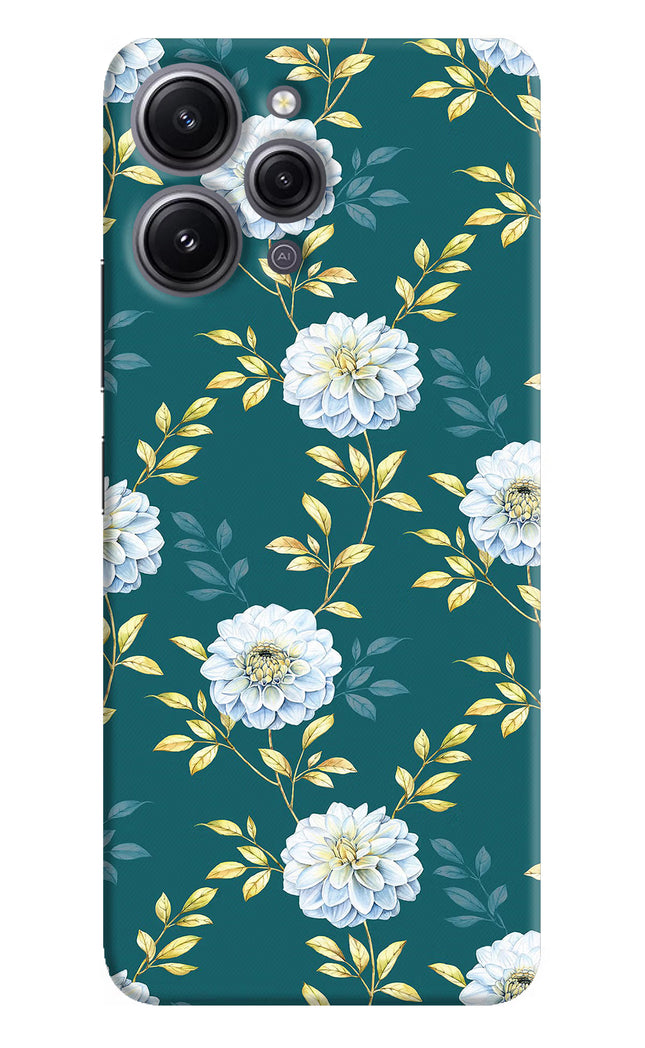 Flowers Redmi 12 4G Hard Case Back Cover by Casekaro