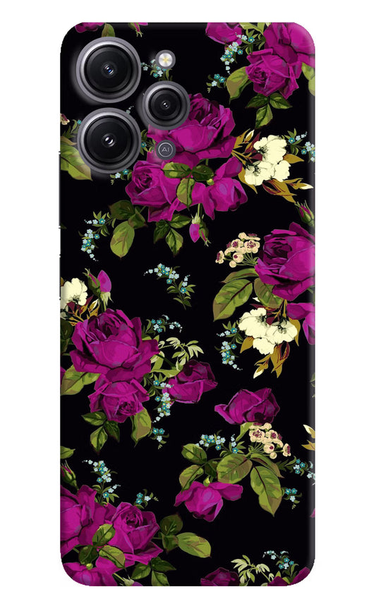 Flowers Redmi 12 4G Hard Case Back Cover by Casekaro