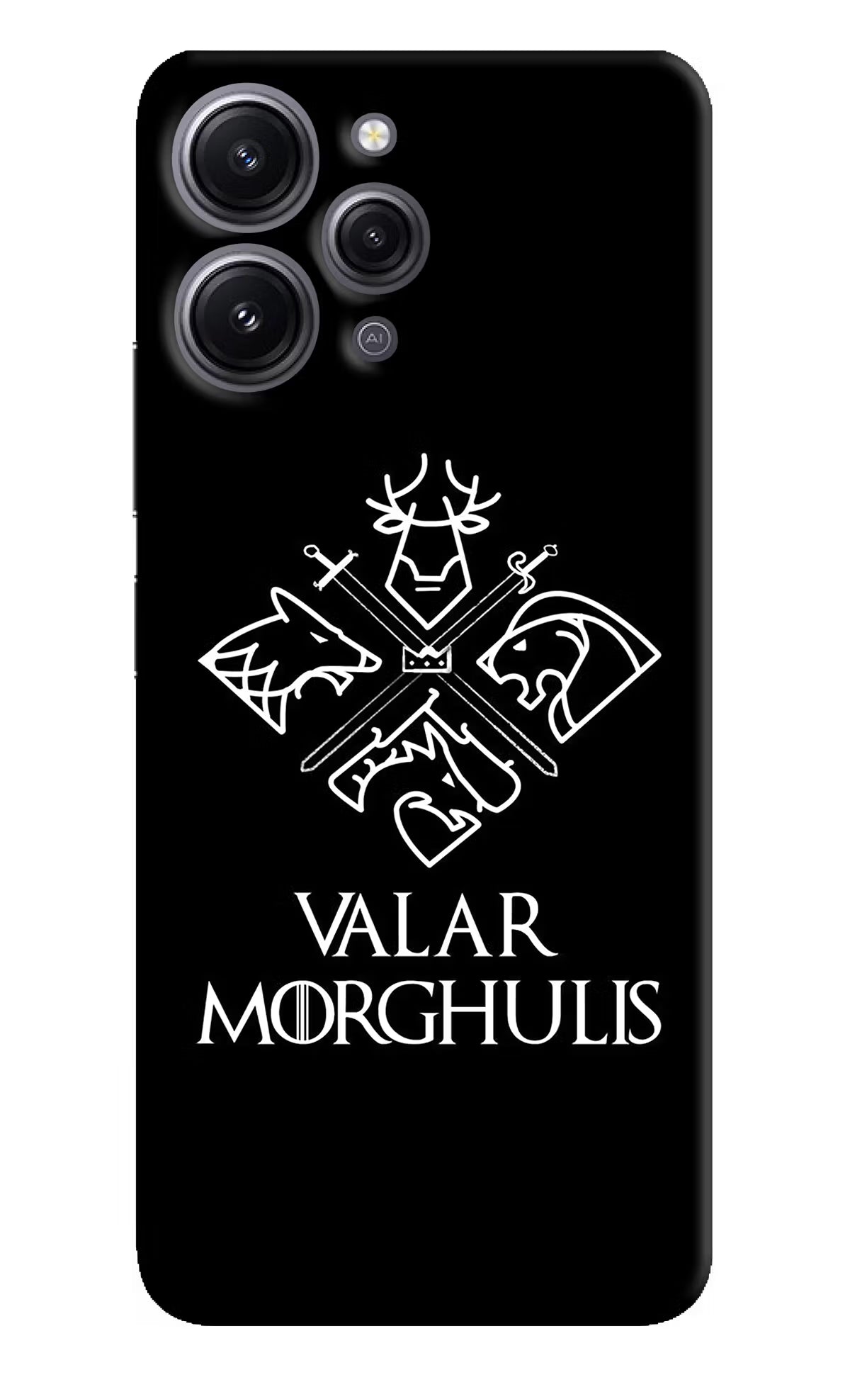 Valar Morghulis | Game Of Thrones Redmi 12 4G Hard Case Back Cover by Casekaro