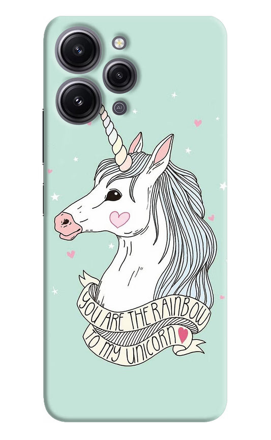 Unicorn Wallpaper Redmi 12 4G Hard Case Back Cover by Casekaro
