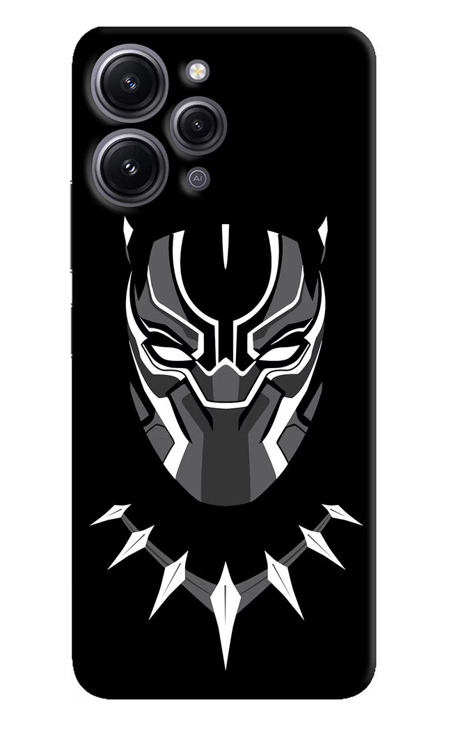 Black Panther Redmi 12 4G Hard Case Back Cover by Casekaro