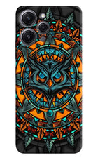 Angry Owl Art Redmi 12 4G Hard Case Back Cover by Casekaro