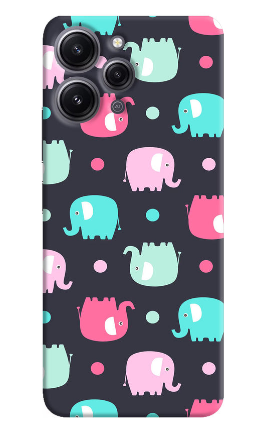 Elephants Redmi 12 4G Hard Case Back Cover by Casekaro