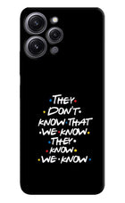 FRIENDS Dialogue Redmi 12 4G Hard Case Back Cover by Casekaro
