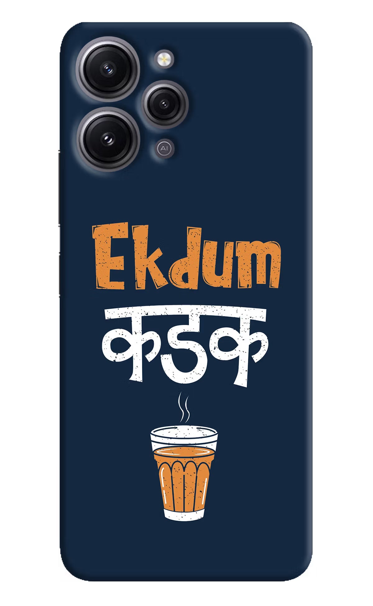 Ekdum Kadak Chai Redmi 12 4G Hard Case Back Cover by Casekaro
