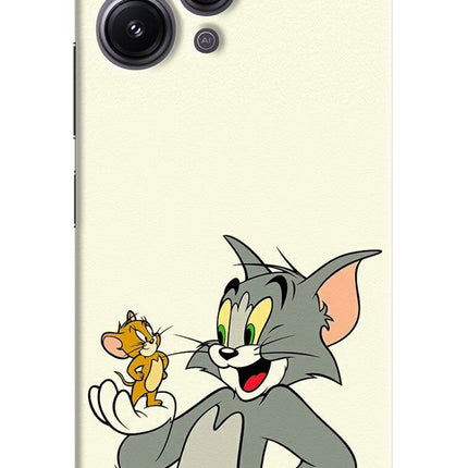 Tom & Jerry Redmi 12 4G Hard Case Back Cover by Casekaro