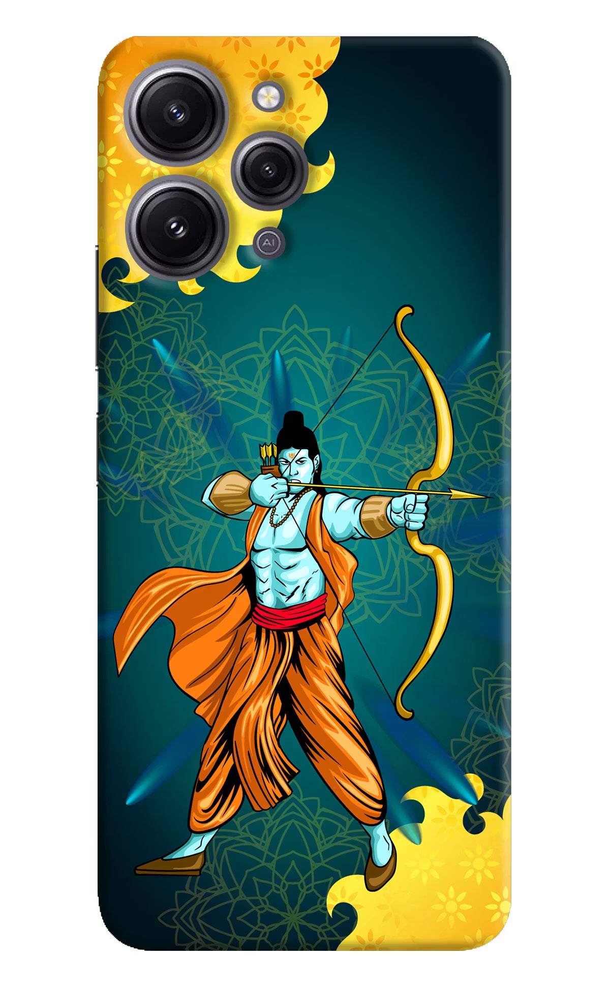 Lord Ram - 6 Redmi 12 4G Hard Case Back Cover by Casekaro