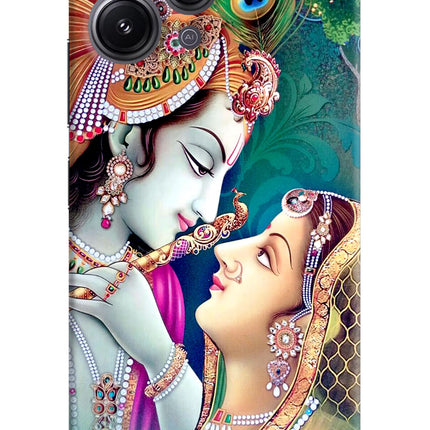 Lord Radha Krishna Redmi 12 4G Hard Case Back Cover by Casekaro