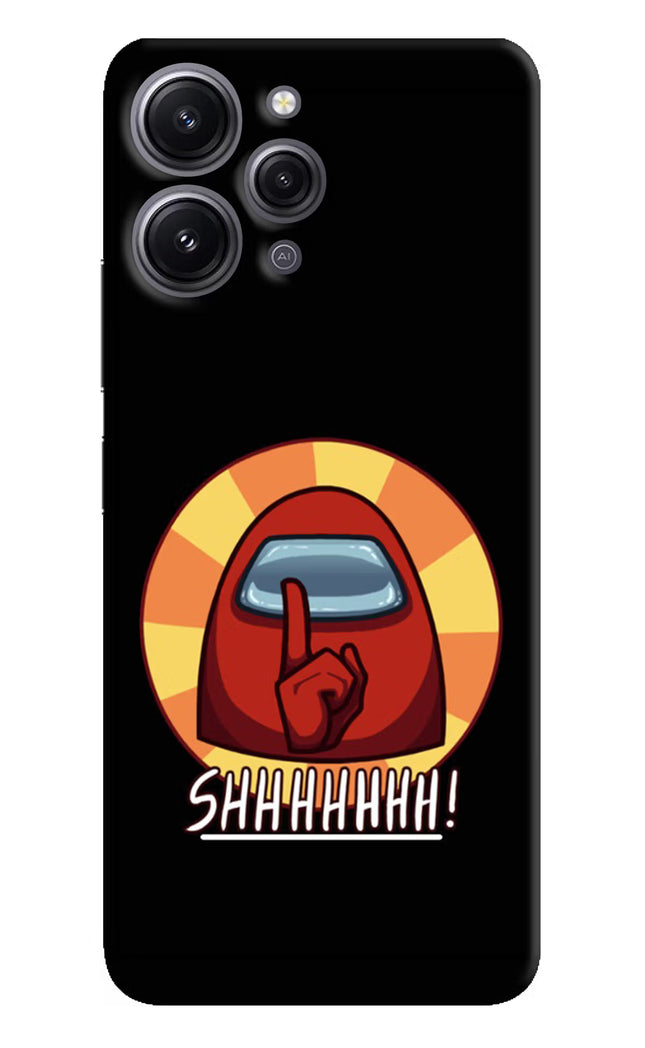 Among Us Shhh! Redmi 12 4G Hard Case Back Cover by Casekaro