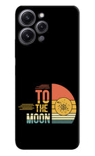 To the Moon Redmi 12 4G Hard Case Back Cover by Casekaro