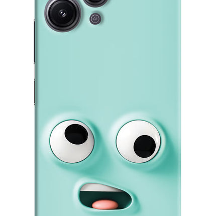 Funny Cartoon Redmi 12 4G Hard Case Back Cover by Casekaro