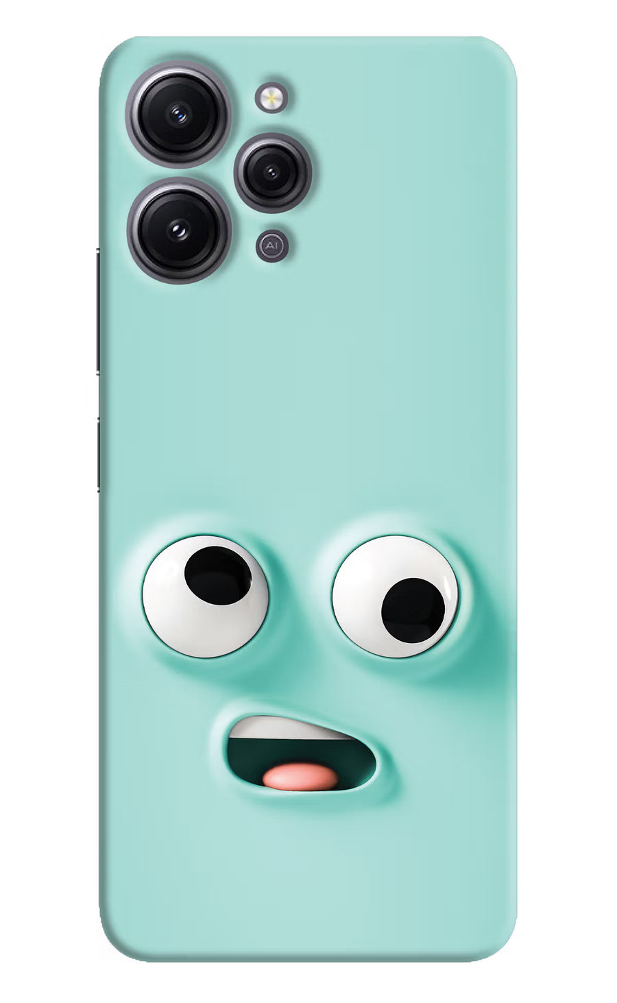 Funny Cartoon Redmi 12 4G Back Cover, Hard case