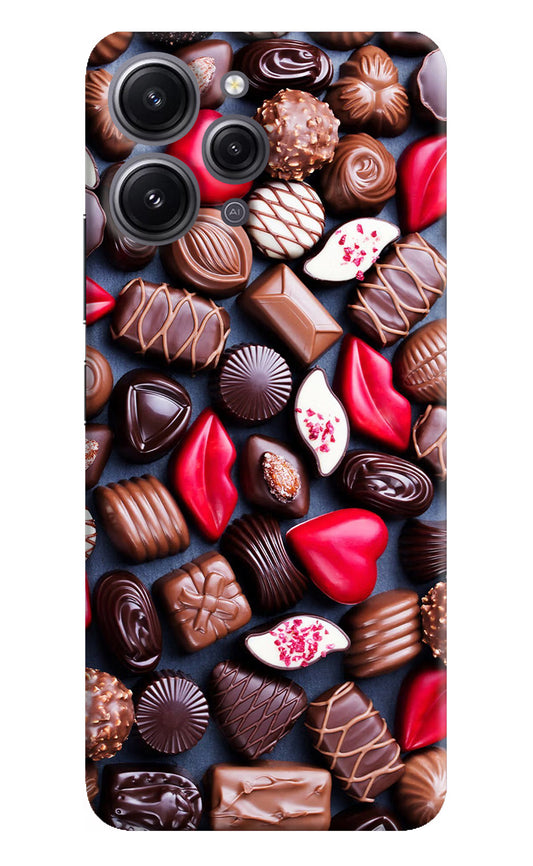 Chocolates Redmi 12 4G Hard Case Back Cover by Casekaro