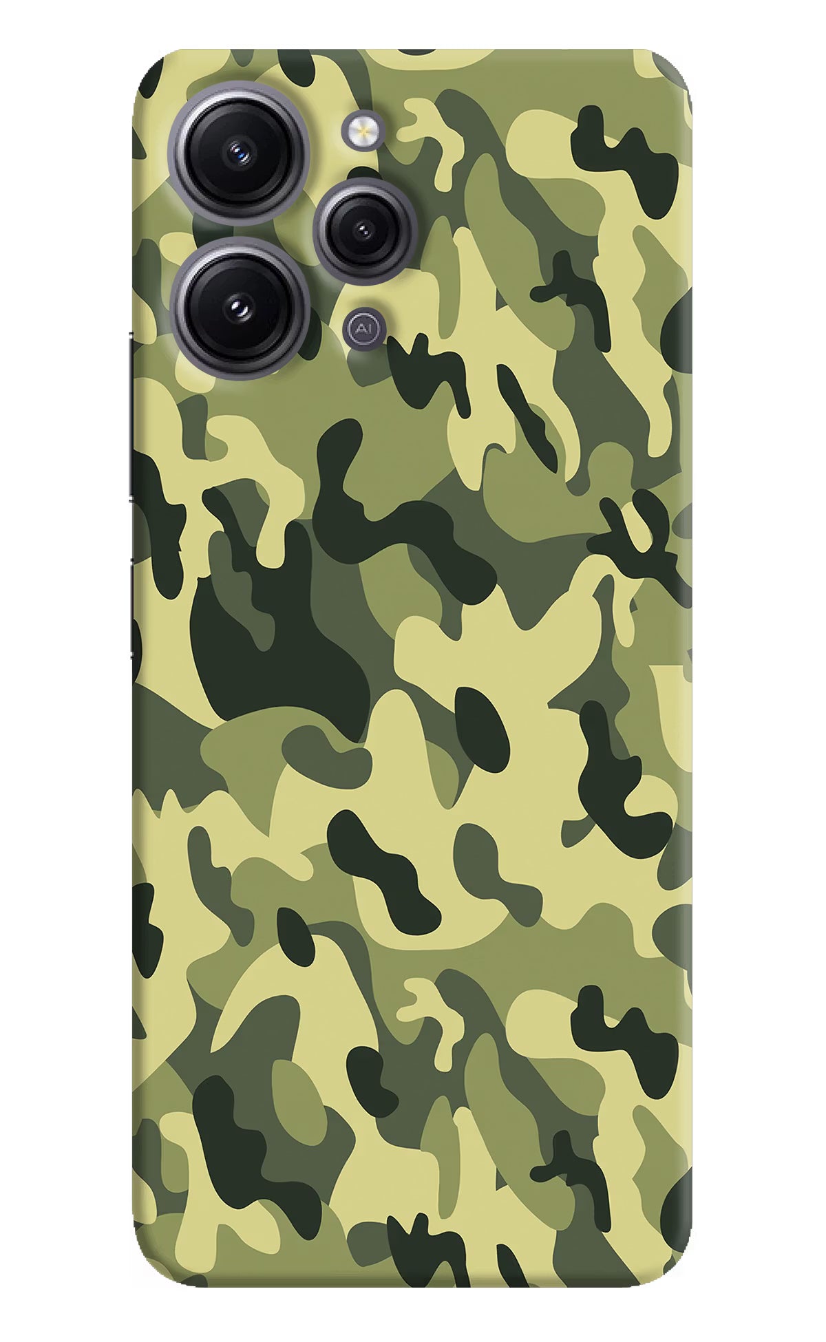 Camouflage Redmi 12 4G Hard Case Back Cover by Casekaro