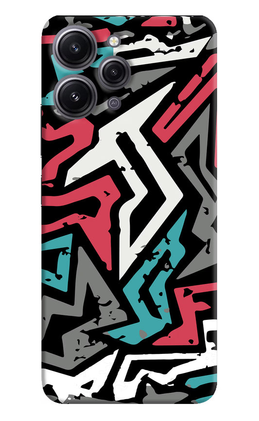 Geometric Graffiti Redmi 12 4G Hard Case Back Cover by Casekaro