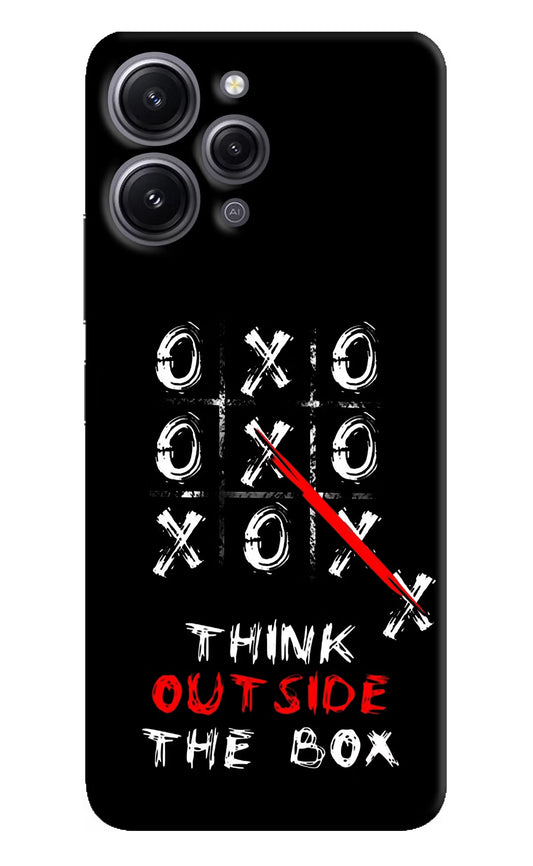 Think out of the BOX Redmi 12 4G Hard Case Back Cover by Casekaro