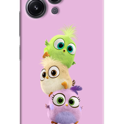 Cute Little Birds Redmi 12 4G Hard Case Back Cover by Casekaro