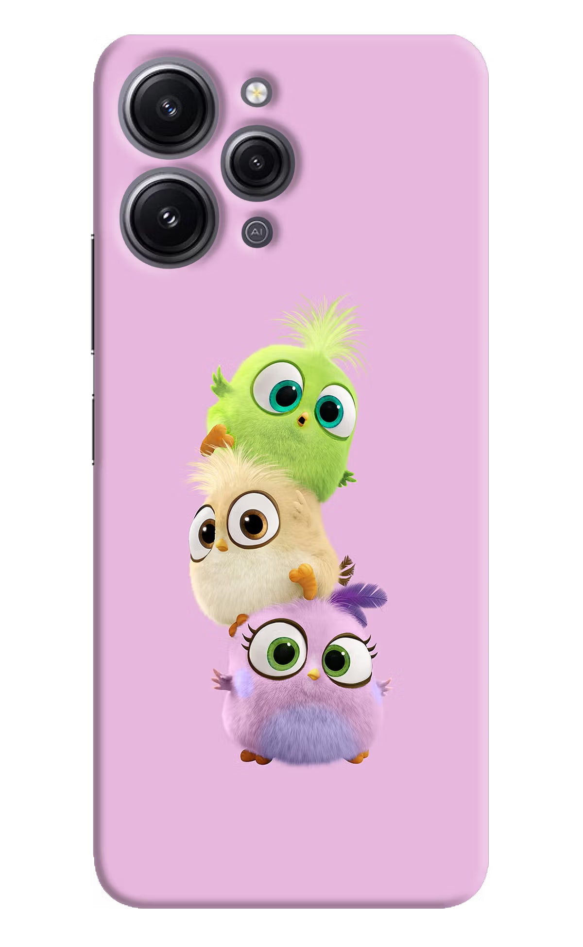 Cute Little Birds Redmi 12 4G Hard Case Back Cover by Casekaro