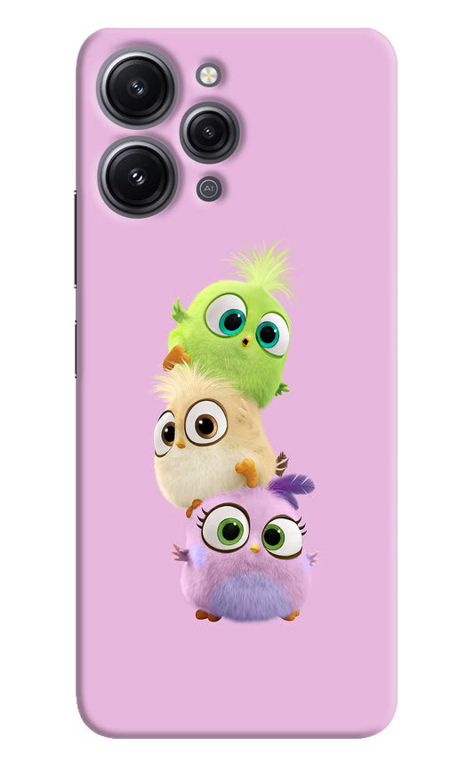 Cute Little Birds Redmi 12 4G Hard Case Back Cover by Casekaro