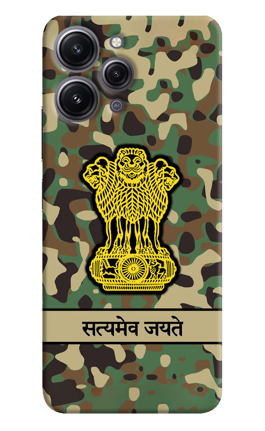 Satyamev Jayate Army Redmi 12 4G Hard Case Back Cover by Casekaro