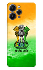 Satyamev Jayate Flag Redmi 12 4G Hard Case Back Cover by Casekaro