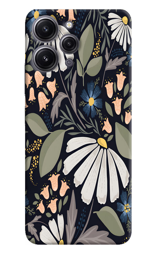 Flowers Art Redmi 12 4G Hard Case Back Cover by Casekaro