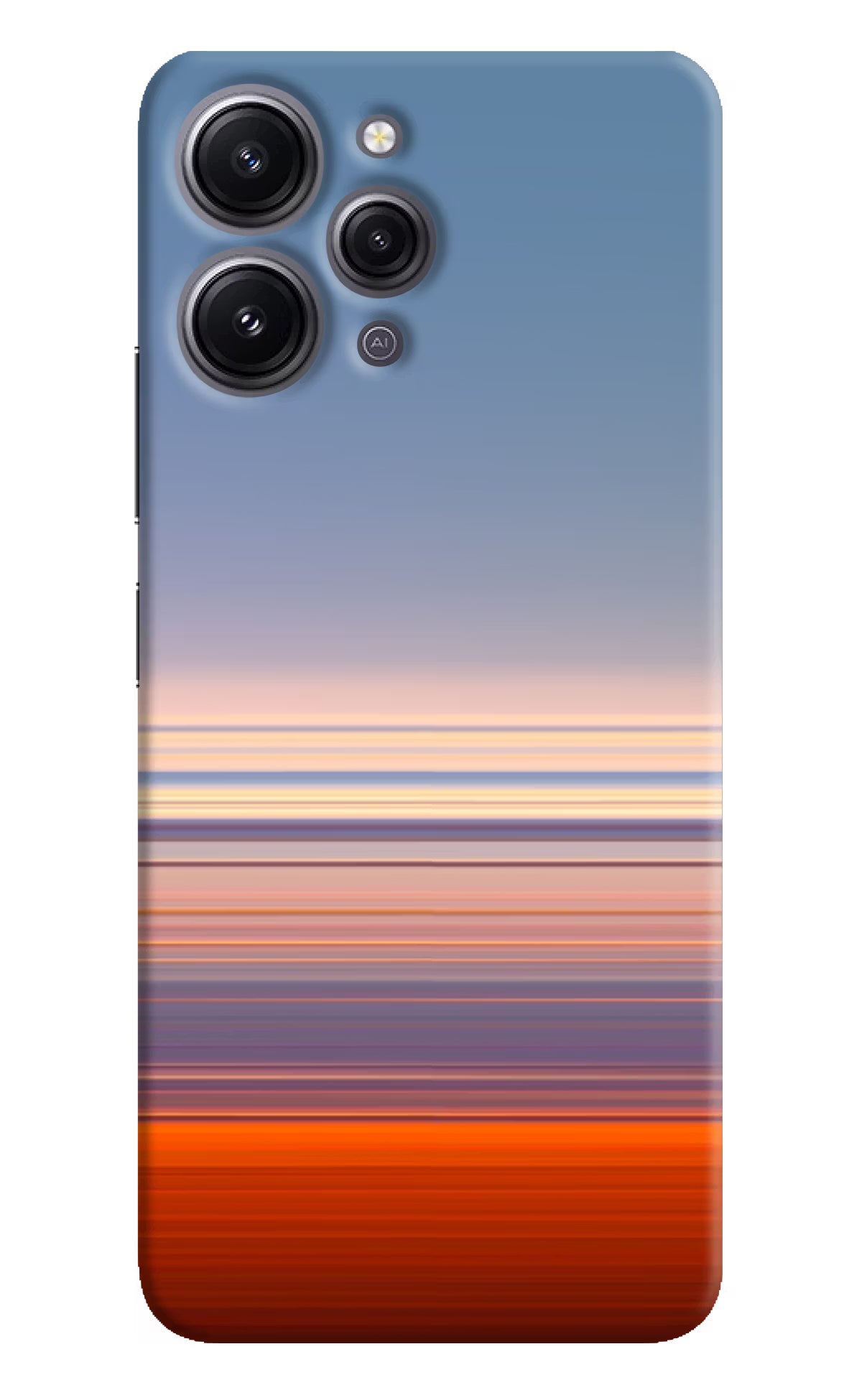 Morning Colors Redmi 12 4G Hard Case Back Cover by Casekaro