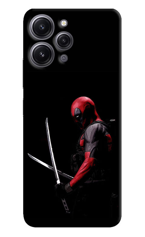 Deadpool Redmi 12 4G Back Cover